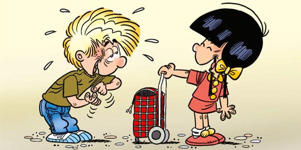 Derrière l'épaule de Laudec