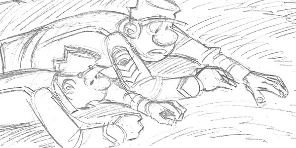 Le couple unique des Tuniques sur le gril !