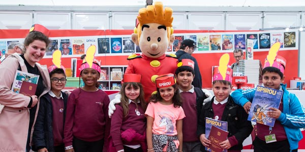 Festival Spirou : photos de classes