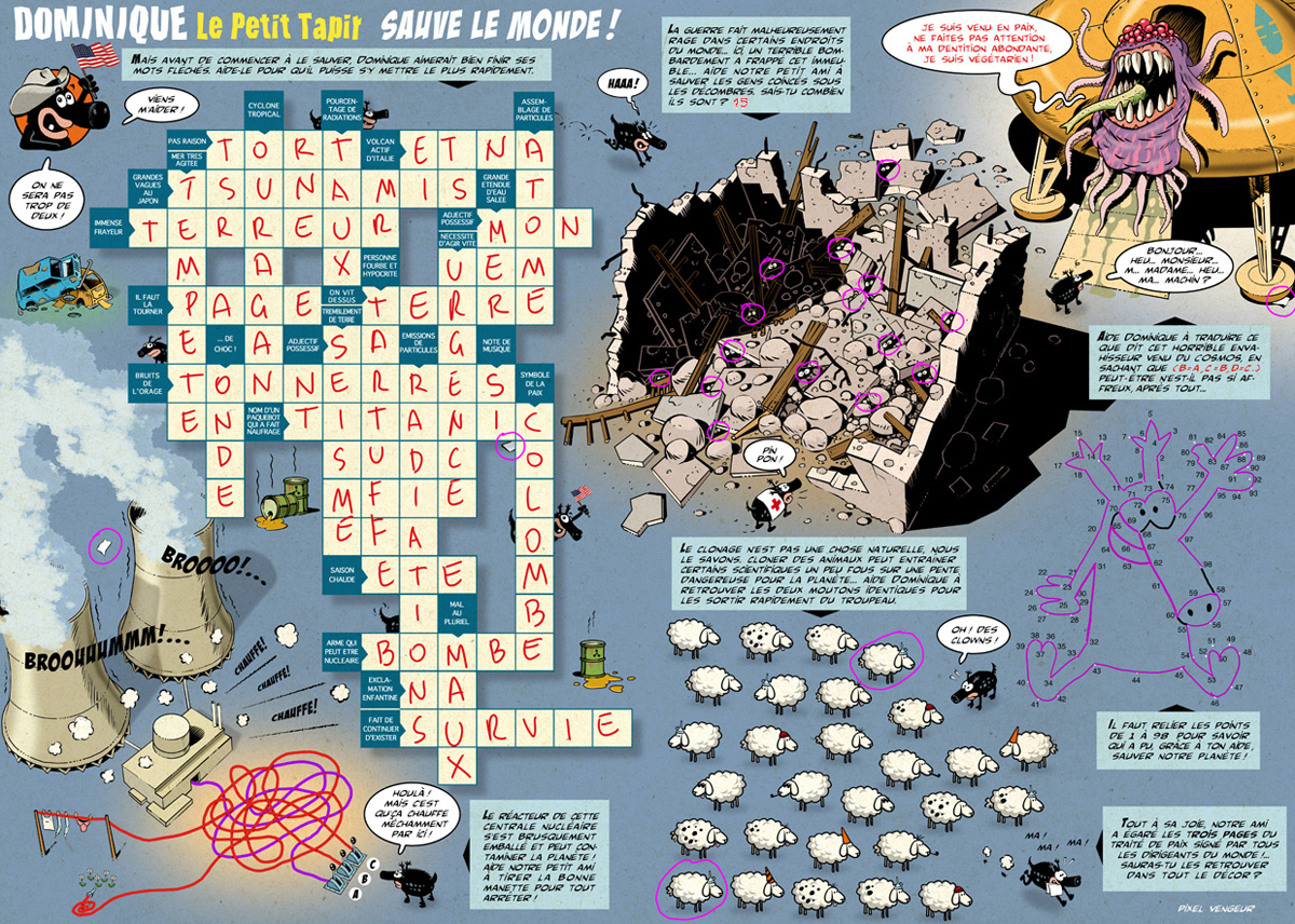 Solution du jeu Pixel du n° 3889