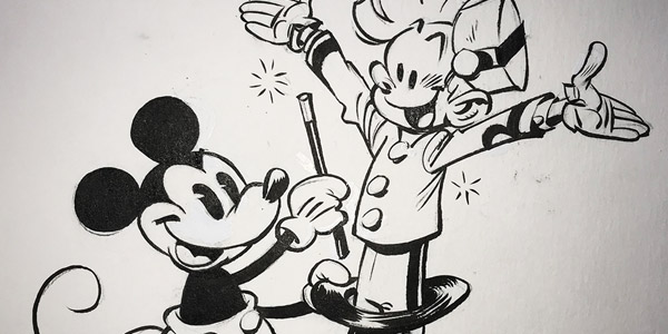Spirou fête Mickey !