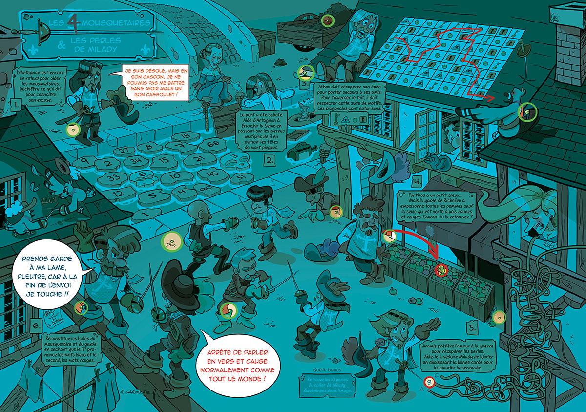 Solution du jeu GAROUSTE du n°4095