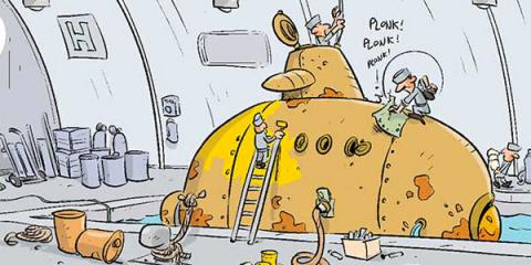 We all live in our yellow submarine*